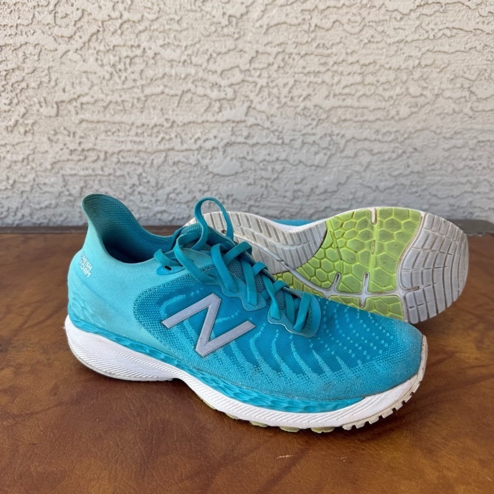 New Balance Fresh Foam Running Shoes Women's Blue Athletic Sneakers Size